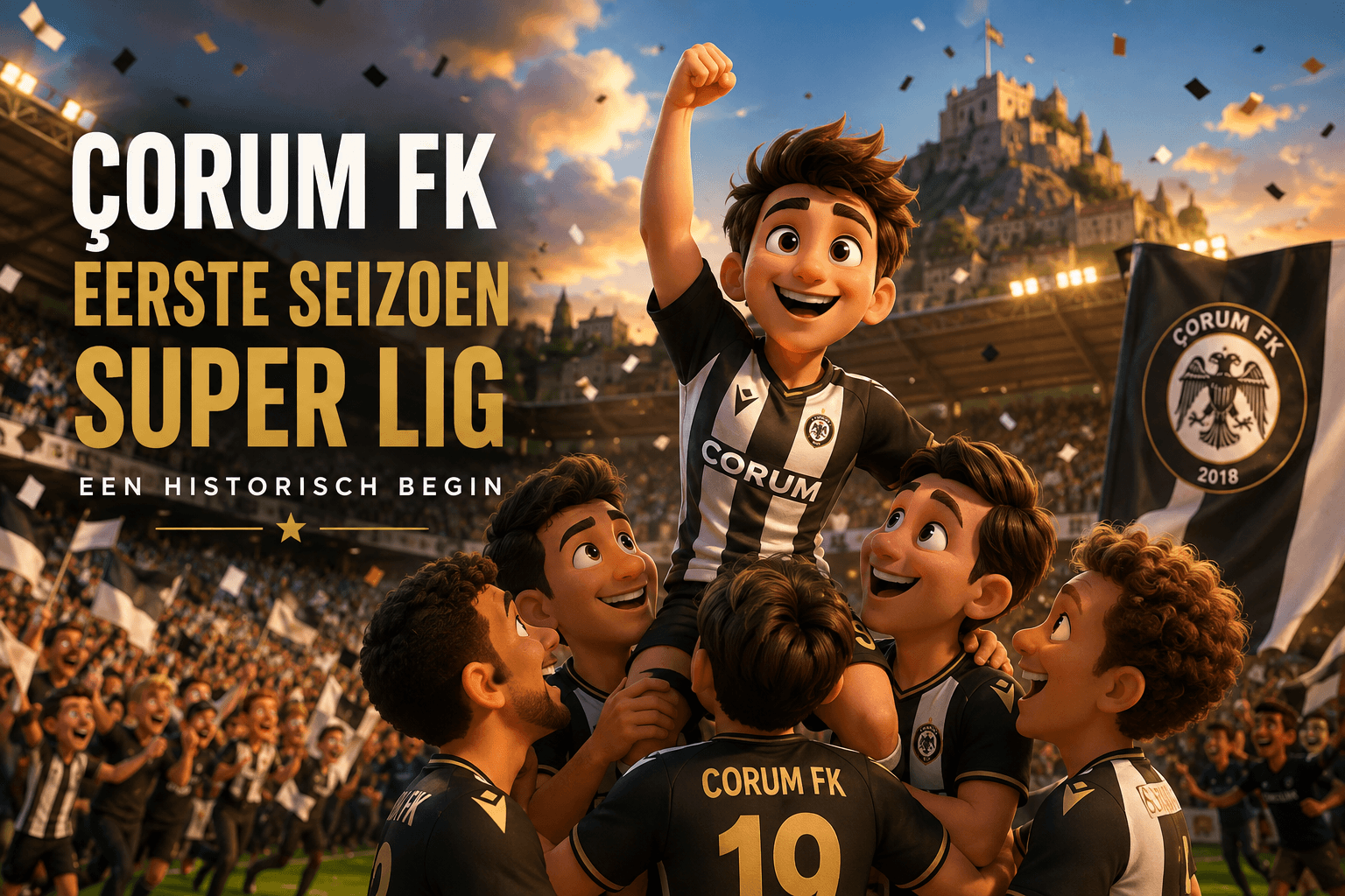 Çorum FK are playing in the Süper Lig for the first time and the results are wild